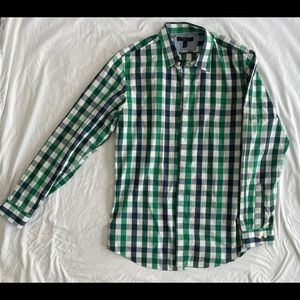 Banana Republic L Tall Slim Fit Shirt